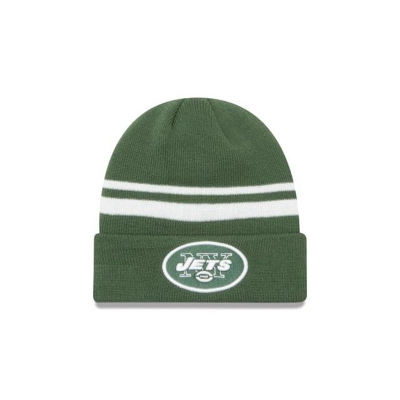 New York Jets Gorra | New Era NFL Cuff Knit Beanie Mexico - Verdes